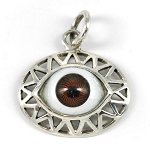 P 7417 (P21068) Evil Eye (Brown)